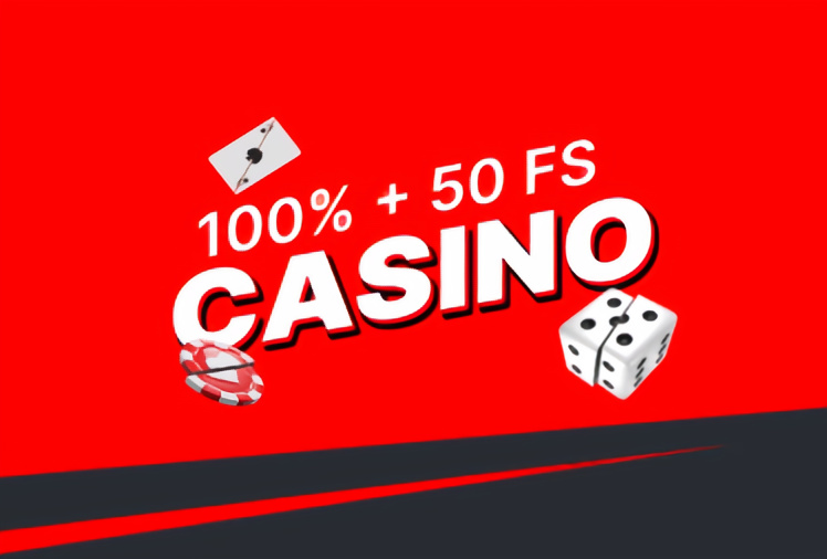 Hearty 100% Bonus Accompanied by 50 Free Spins