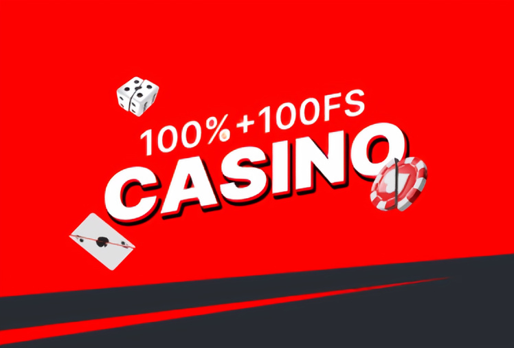 Substantial 100% Bonus with 100 Free Spins